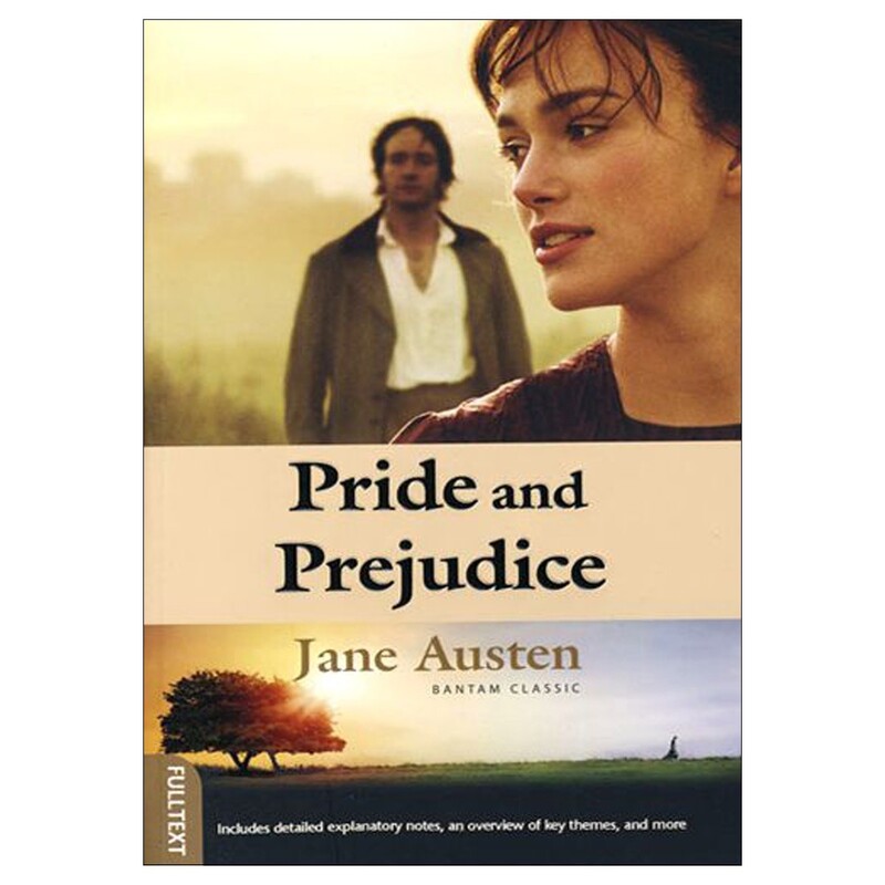 کتاب رمان Pride and Prejudice (غرور و تعصب)، اثر Jane Austin (جین آستین)، چاپ اورجینال، کلاسیک، عاشقانه