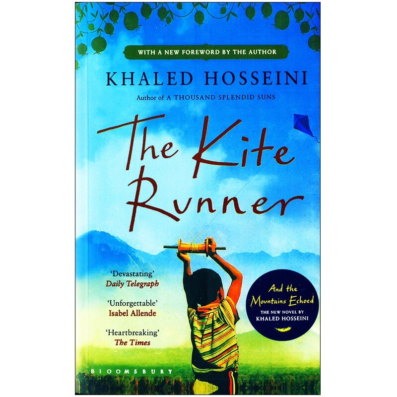 کتاب رمان   The Kite Runner (بادبادک باز)، اثر Khaled Hosseini (خالد حسینی)، چاپ اورجینال، درام، تراژدی