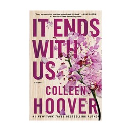 کتاب رمان It Ends With Us (ما تمامش می کنیم)، زبان انگلیسی، اثر   Colleen Hoover Hemingway (کالین هوور)، چاپ اورجینال