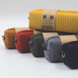 جامدادی مخمل کبریتی MKM (ام کا ام)، آستر دار، در رنگ های مختلف، جا مدادی، Pencil case 