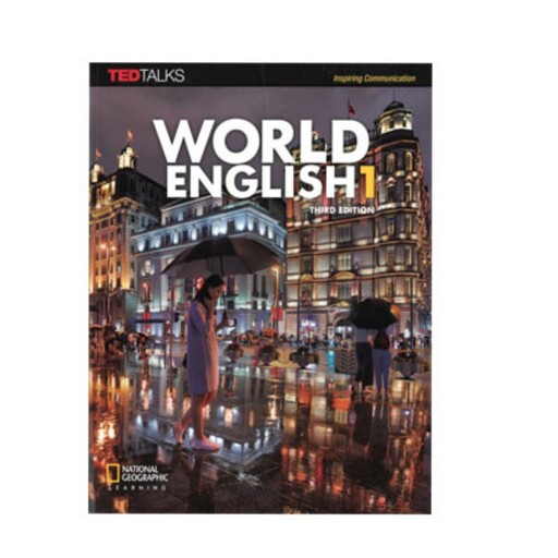 کتاب World English 1 3rd Edition (ورد اینگلیش 1 ویرایش سوم)،همراه با کتاب کار و CD،  آموزش زبان انگلیسی، ورلد، TED Talks