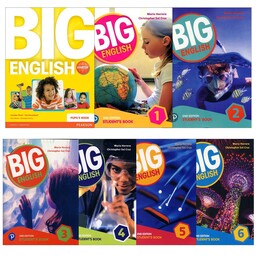 مجموعه کتاب های  Big English 4 2nd (پک 7 جلدی)، بیگ اینگلیش ویرایش دوم، همراه با کتاب کار و CD،  آموزش زبان انگلیسی