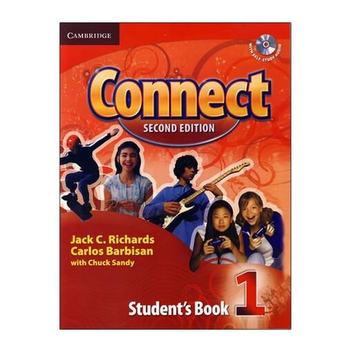 مجموعه کتاب های Connect  2nd Edition (4 جلدی)، کانکت ویرایش دوم، همراه با کتاب کار و CD،  آموزش زبان انگلیسی نوجوانان