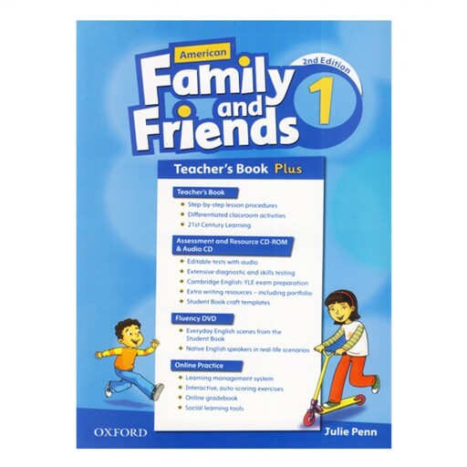 کتاب معلم American Family and Friends 1 2nd Teacher book(فمیلی اند فرندز یک تیچر بوک ویرایش دوم)، Teachers، English،زبان