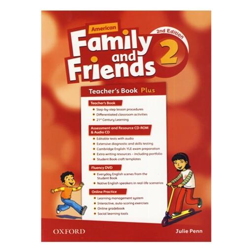 کتاب معلم American Family and Friends 2 2nd Teacher book(فمیلی اند فرندز دو تیچر بوک ویرایش دوم)، Teachers، English،زبان