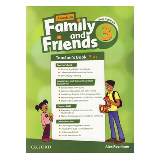 کتاب معلم American Family and Friends 3 2nd Teacher book(فمیلی اند فرندز 3 تیچر بوک ویرایش دوم)، Teachers، English،زبان