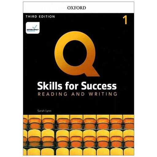   کتاب Q Skills for Success 1 (Reading  and Writing) 3rd Edition (کیو اسکیلز 1 ریدینگ اند رایتینگ ویرایش سوم)، با CD  