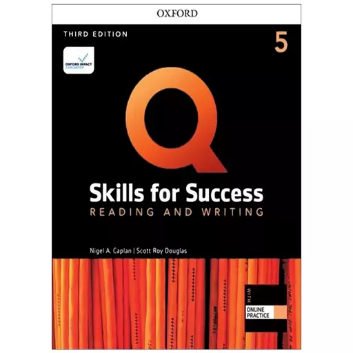   کتاب Q Skills for Success 5 ،Reading  and Writing،3rd Edition،کیو اسکیلز 5 ریدینگ اند رایتینگ ویرایش سوم، با CD  