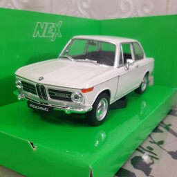 ماکت فلزی BMW 2002 دارای جعبه دو در  و کاپوت باز شو برند ویلی مقیاس 1.24 