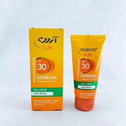 کرم ضد آفتاب ضد لک بژ روشن آردن سان spf30