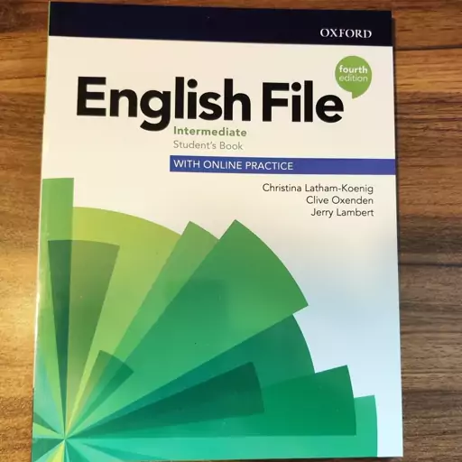 انگلیش فایل اینترمدیت ویرایش چهارم سایز بزرگ English File Intermediate 