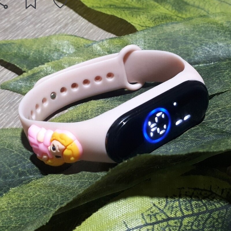 عمده فروشی ساعت دیجیتال لمسی ضد آب بچگانه رنگبندی متنوع بسته ی 5عددی
