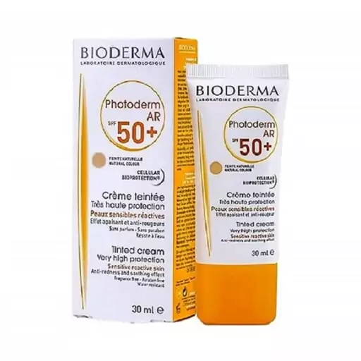 کرم ضد آفتاب بایودرما بیرنگ مدل PHOTODERM AR باSPF50 حجم 30 ml اصل