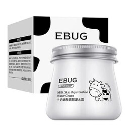 کرم روشن کننده و آبرسان ایبوگ EBUG مدل شیر حجم 80 گرم