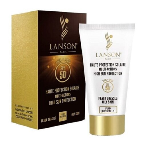 کرم ضد آفتاب لانسون LANSON مدل Multi Action شماره 1 با SPF50 حجم 40 ml