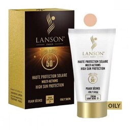 کرم ضد آفتاب لانسون مدل Multi Action شماره 2 با SPF50 حجم 40 ml