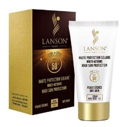 کرم ضد آفتاب لانسون LANSON مدل Multi Action شماره 1.5 با SPF50 حجم 40 ml