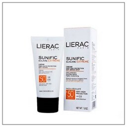 کرم ضد آفتاب لیراک سری Sunific مدل Solaire Extreme با SPF50-حجم 50ml