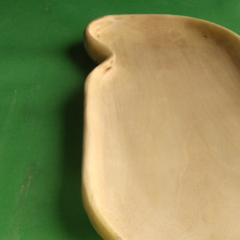 سینی پذیرایی چوبی دست ساز چوب گردو