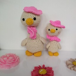اردک های دستبافت زیبا مخصوص سیسمونی و هدیه دادن زیبا و جذاب و دوست داشتنی 