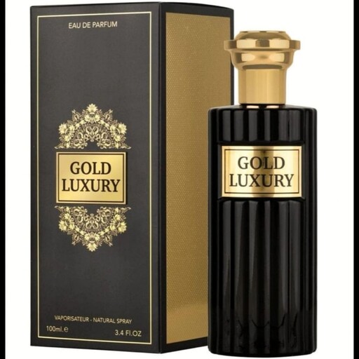 ادکلن گلد لاکچری رویال پرفیومز آر کی وی Royal Perfumes Gold Luxury