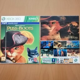 بازی گربه چکمه پوش puss in boots کینکت ایکس باکس 360 Xbox 360 پرنیان