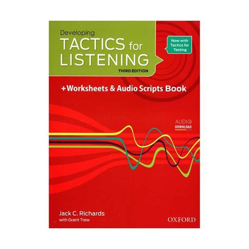 کتاب Tactics for Listening Developing 3rd Edition سایز وزیری
