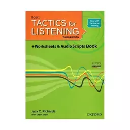 کتاب Tactics for Listening Basic 3rd Edition سایز وزیری