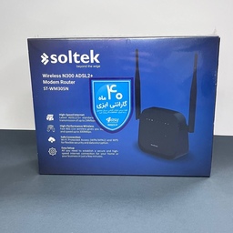 مودم ADSL برند SOLTEK با 40 ماه گارانتی مناسب برای خط ثابت