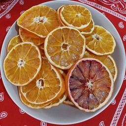 میوه خشک پرتقال صددرصد طبیعی خانگی 100 گرمی بدون مواد افزودنی