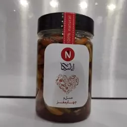 عسل و چهار مغز نیکا 350 گرمی