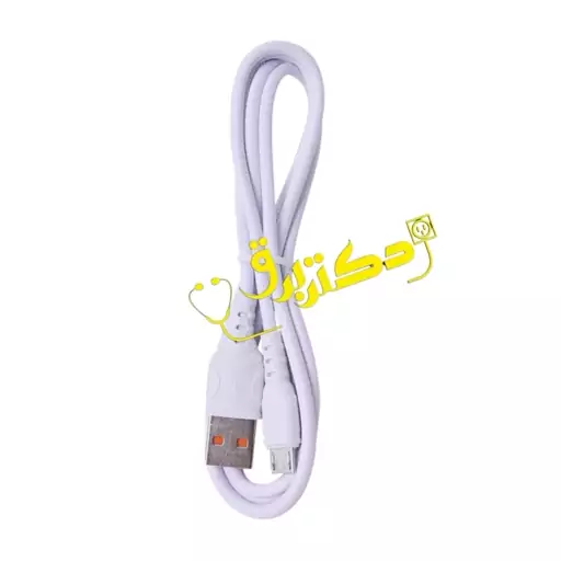 کابل شارژ میکرو  اندرویدی MOSSORY مدل M101T فست شارژ رنگ سفید