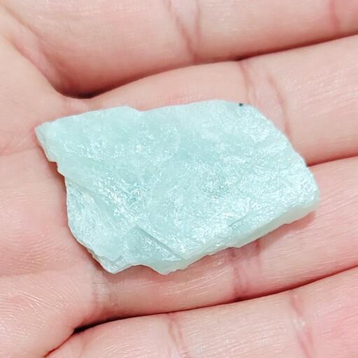 سنگ طبیعی راف آکوامارین  معدنی کد 100352