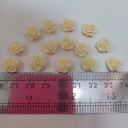 گل کریستالی گل رز یک سانتی (پک 7 عددی)