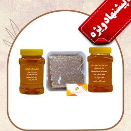 عسل های صبحانه کوهیار ( عسل سبلان باموم، عسل سبلان، عسل چهل گیاه) ارسال رایگان و سریع 