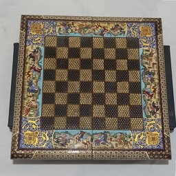 شطرنج خاتم کاری اصفهان با کیف سامسونت قفل دار 