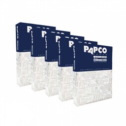 کاغذ A4 اعلاء بسته 2500 عددی پاپکو(5 پک 500 تایی)(Papco گرماژ 80)(ورق آچار-برگه آچار )(عمده)
