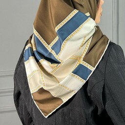روسری ابریشم تویل دستدوز قواره 110 با 8تا رنگ خوشگل 