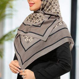 روسری نخی سیا اسکارف قواره 100کوچیک با 4 تا رنگ خوشگل 