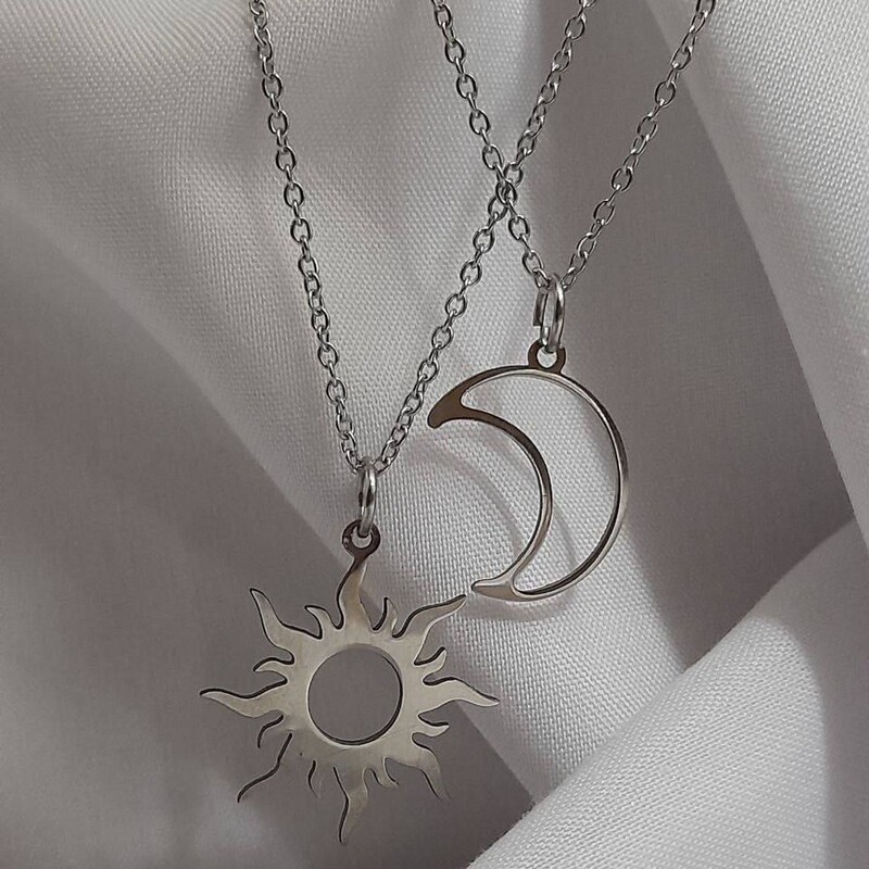 گردنبند خورشید و ماه ست کاپلی