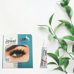 چسب مژه مصنوعی بدون رنگ جول jewel