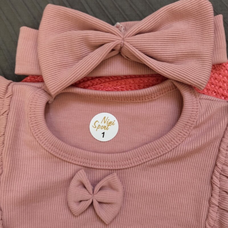 سارافون نوزادی دخترانه زیردکمه بادی همراه با تل کبریتی خنک مناسب برای بهار تابستان لباس نوزادی مجلسی سیسمونی 