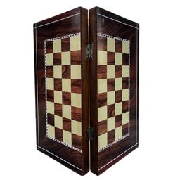 تخته شطرنج چوب روس طرح گردو