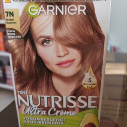 کیت رنگ موی گارنیر NUTRISSE شماره 7N رنگ بلوند متوسط طبیعی