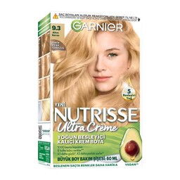 کیت رنگ موی گارنیر NUTRISSE شماره 9.3 رنگ بلوند طلایی روشن