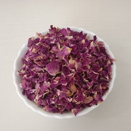 گل محمدی پر خشک خوش رنگ و عطر  100 گرمی