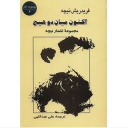 کتاب اکنون میان دو هیچ چاپ اصل و نو با تخفیف ویژه اثر فریدریش نیچه نشر جامی