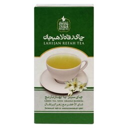 چای سبز با بهارنارنج طبیعی 210 گرمی رفاه لاهیجان کد  143
