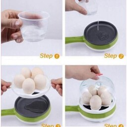 تابه و تخم مرغ آب پز کن برقی چند کاره 