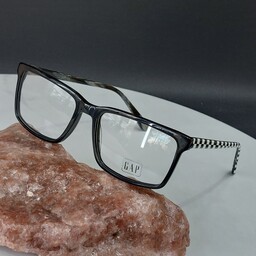 عینک فریم طبی مستطیلی مردانه گَپ کائوچوئی اَستِیت مقاوم و محکم با کیفیت بالا